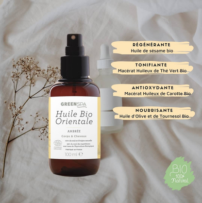 Huile bio orientale | Ambrée