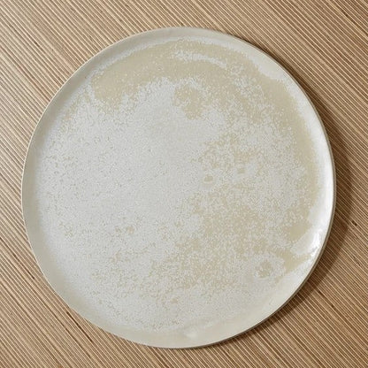 Stoneware plate | Snow