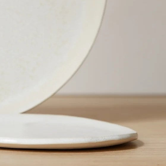 Stoneware plate | Snow