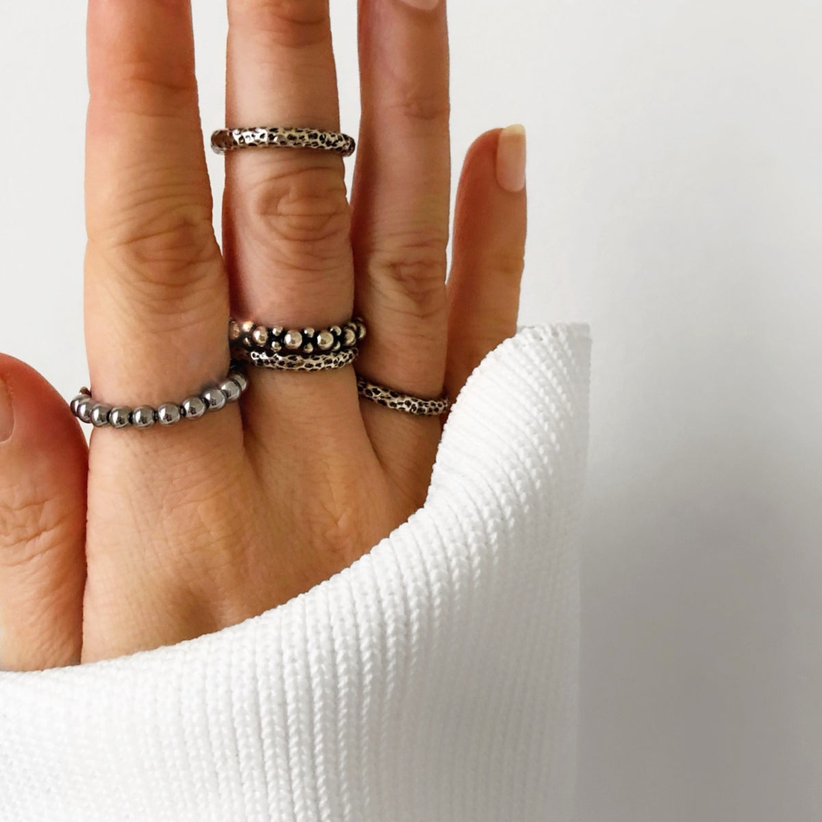 Bague india | Argent