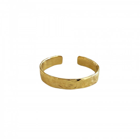 Hammered ring | Gold