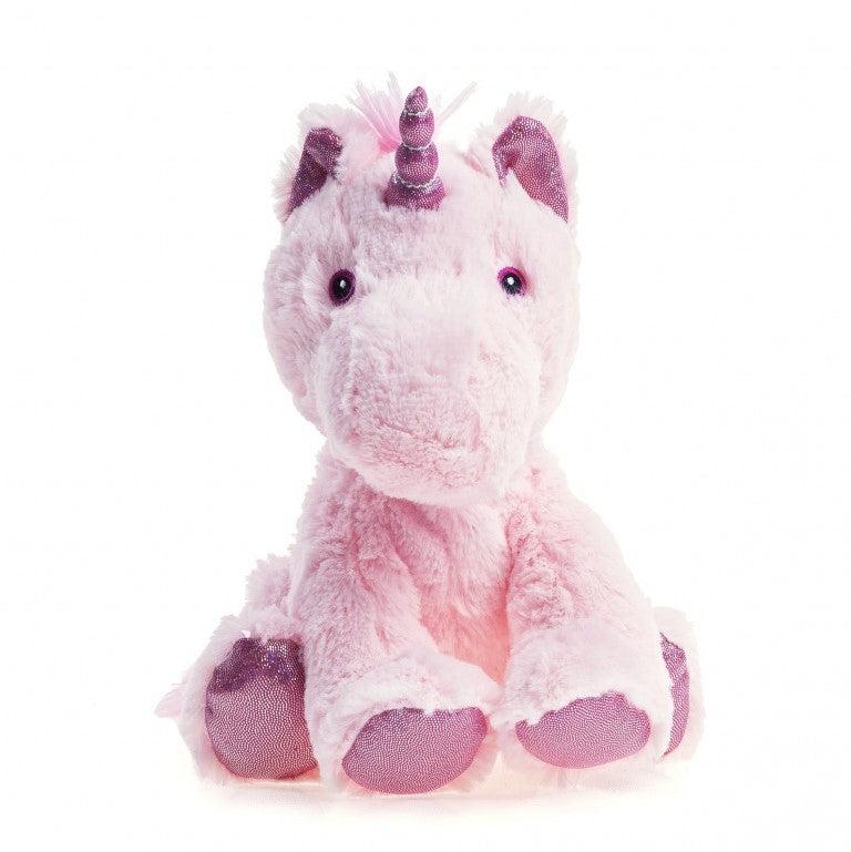 Peluche bouillote | Licorne rose