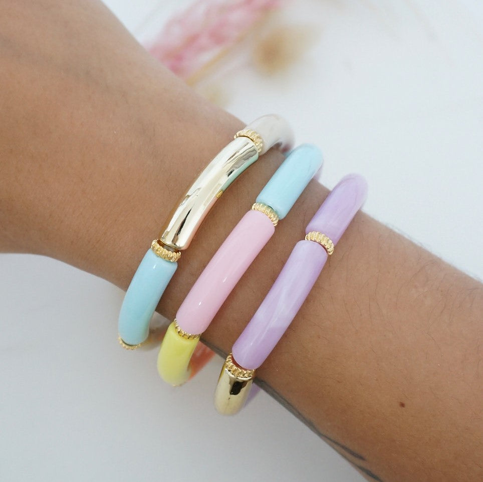 Fedi bracelet | Lilac marbled