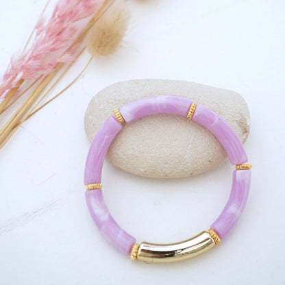Bracelet Fedi | Marbré lilas