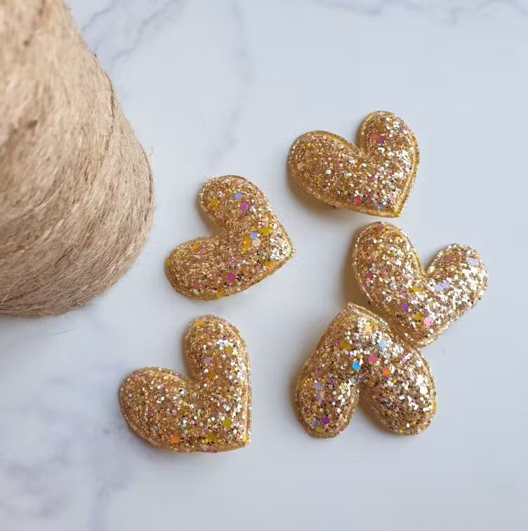 Broche coeur | Paillettes