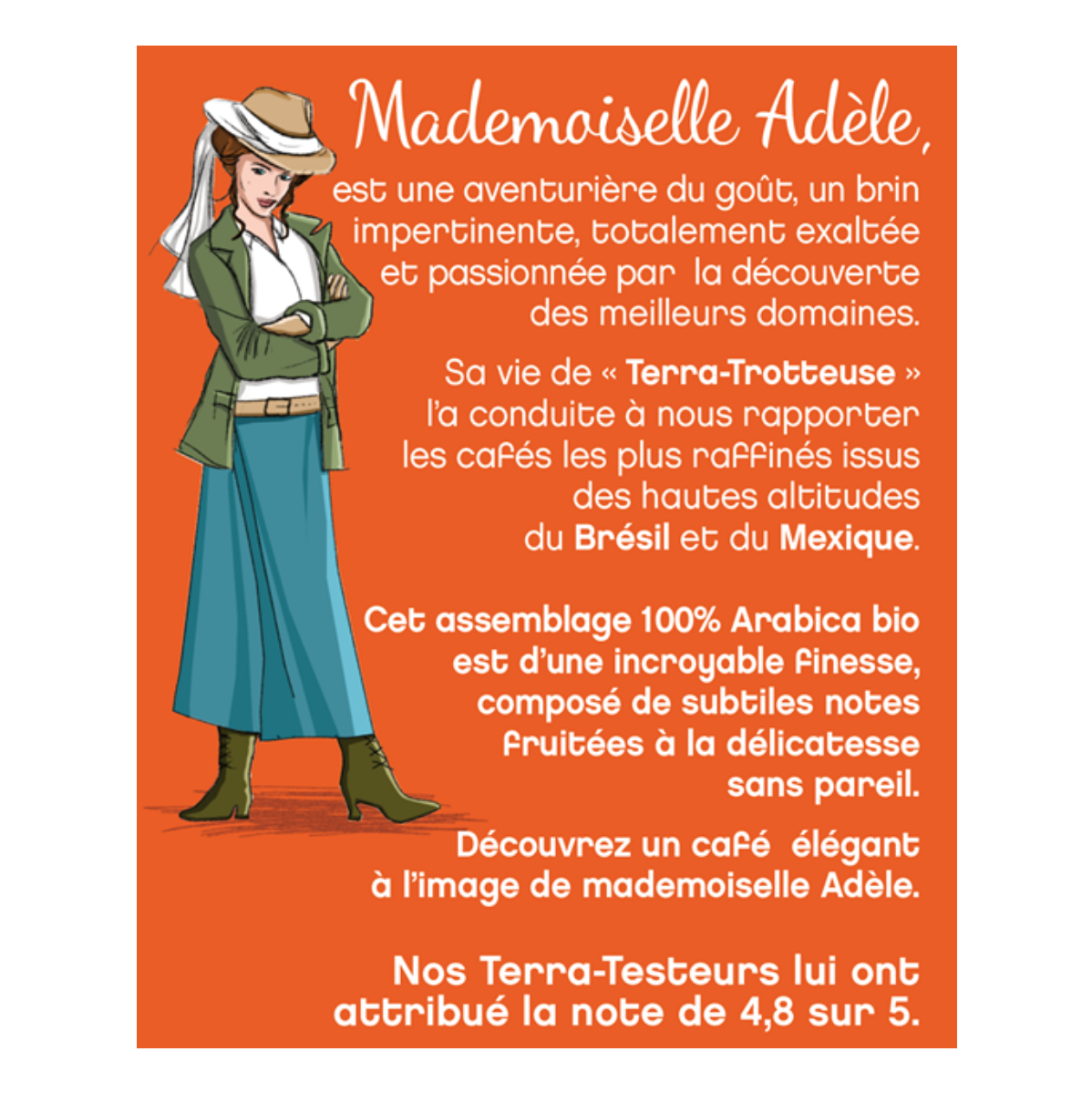 Café bio en grains | Mademoiselle Adèle