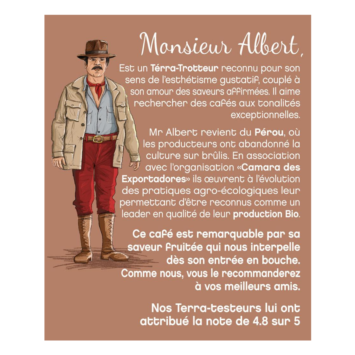 Café bio en grains | Monsieur Albert