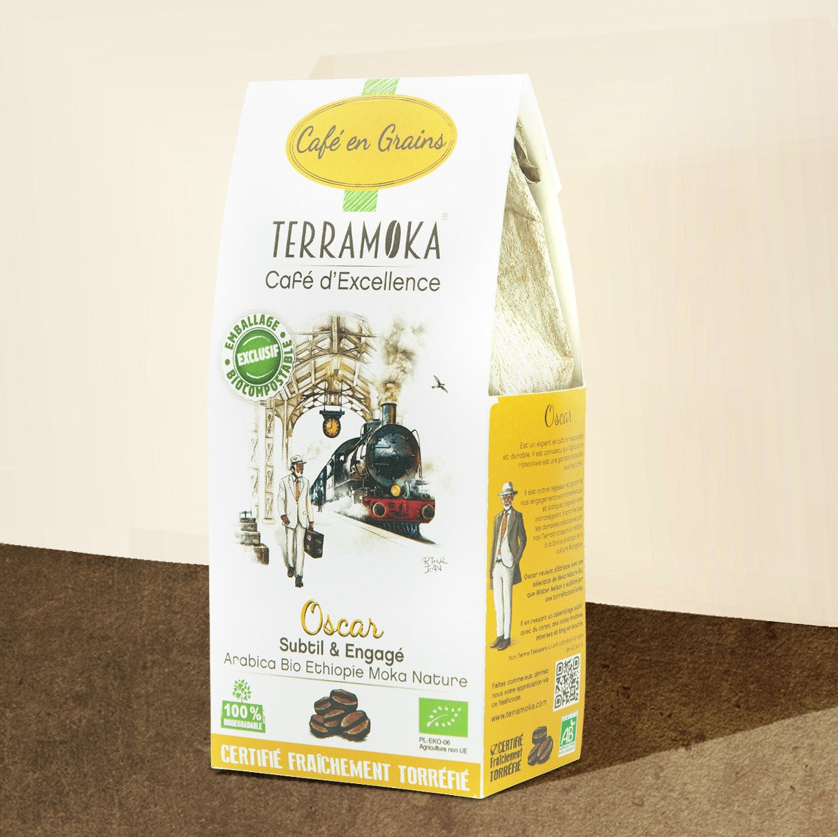 Café bio en grains | Oscar