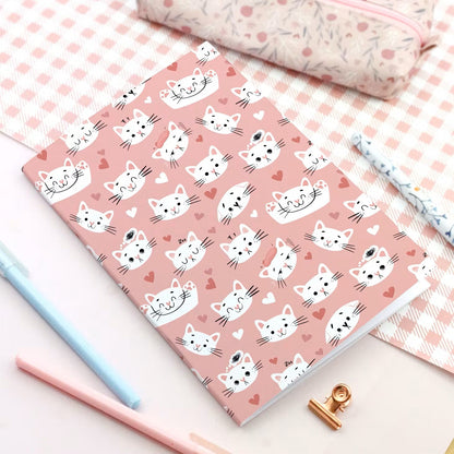 Carnet A5 Chat | Rose