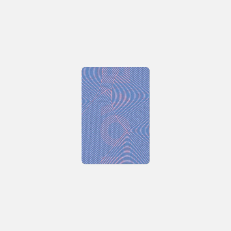 Carte postale | Love circuit bleu