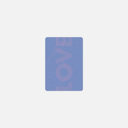 Carte postale | Love circuit bleu