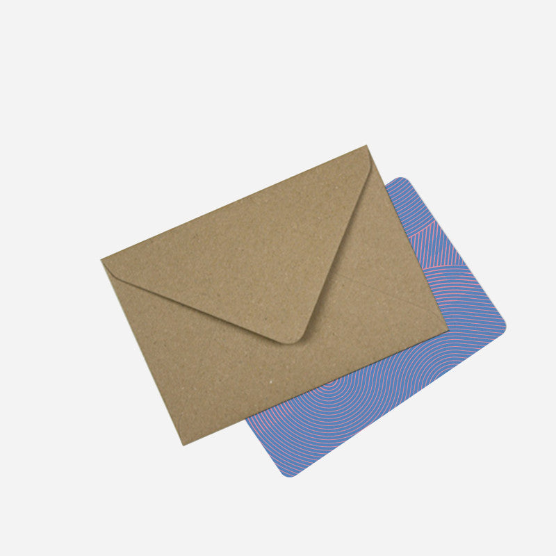 Carte postale | Love circuit bleu