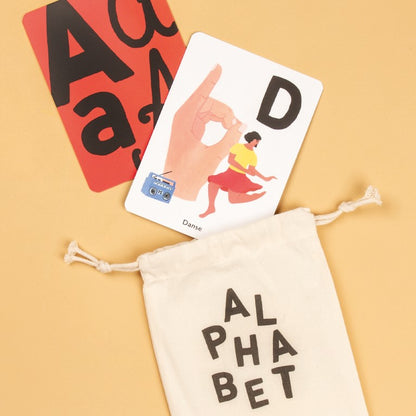 Alphabet Cards | Illustrated sign language