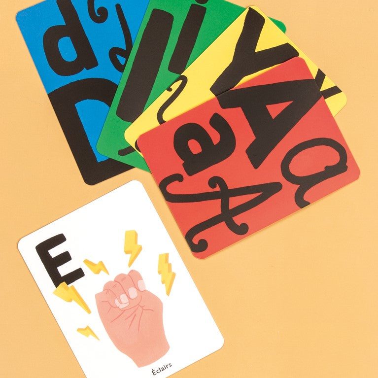 Alphabet Cards | Illustrated sign language