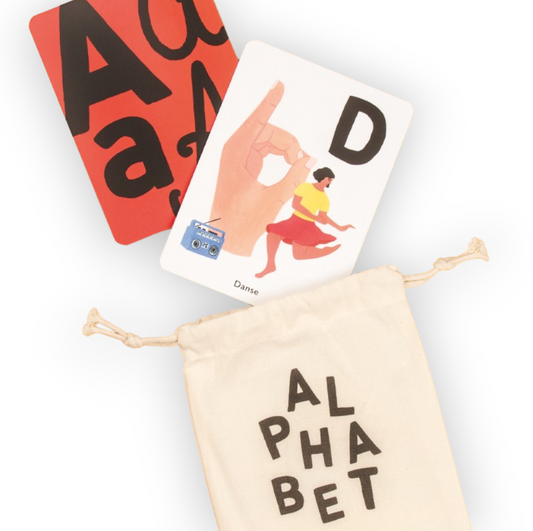 Alphabet Cards | Illustrated sign language