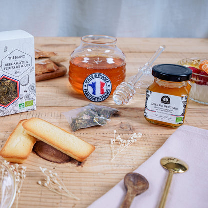 Organic box | White tea and nectar honey