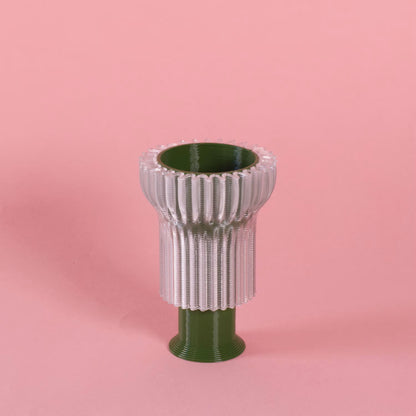 Double candle holder 2.21.1 | Khaki