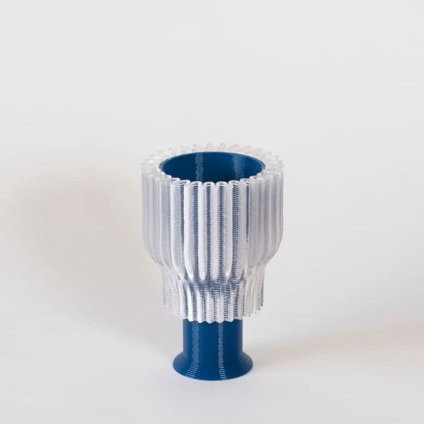 Double candle holder 2.21.2 | Blue oil