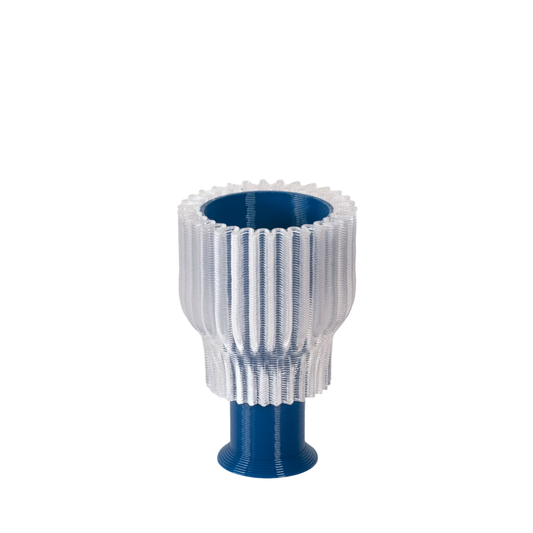 Double candle holder 2.21.2 | Blue oil