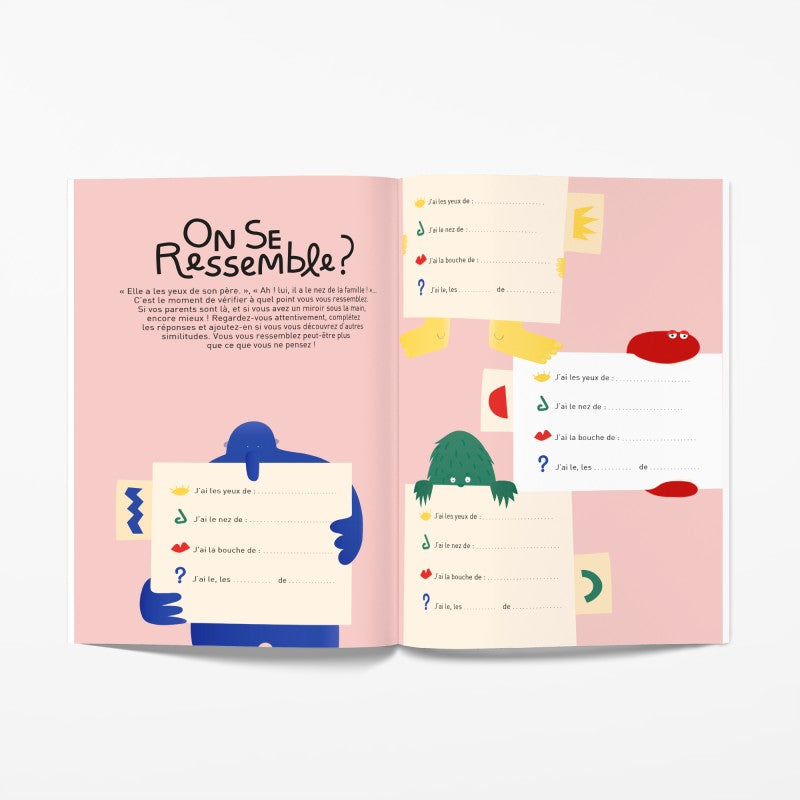 Livre à compléter | Entre frères et sœurs