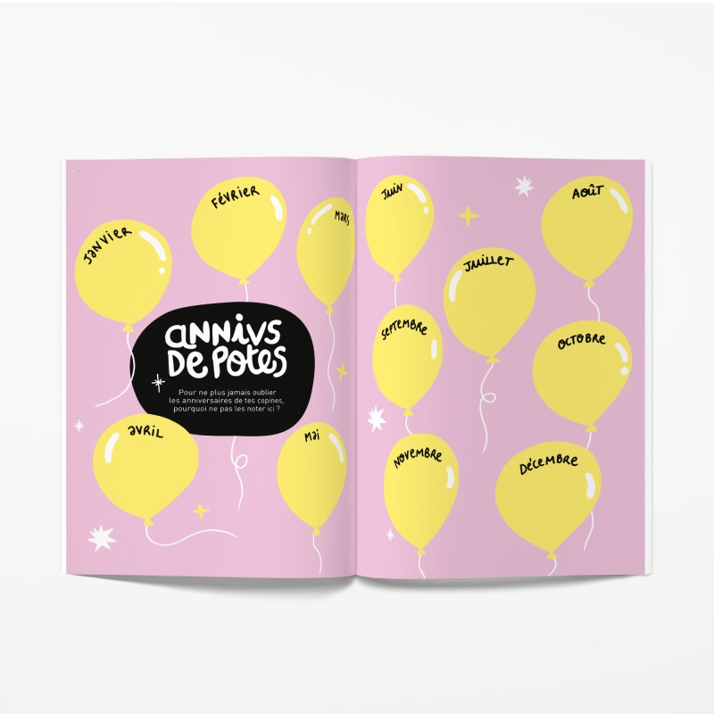 Livre à compléter | Gang de filles