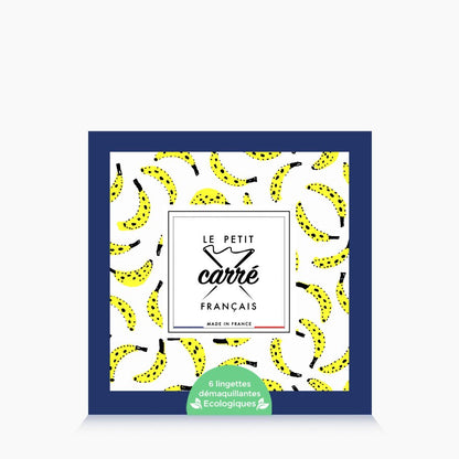 Coffret de 6 lingettes lavables | Garde la banane