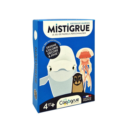 Jeu à personnaliser | Mistigrue animaux marins