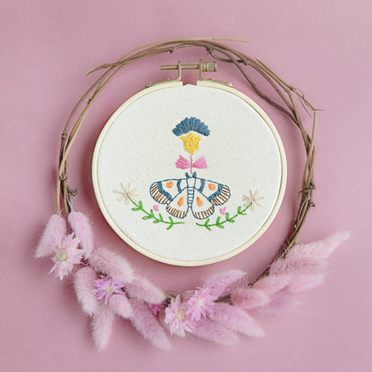 Embroidery kit | The butterfly