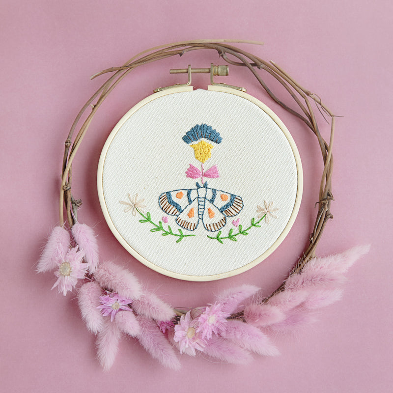 Kit de broderie | Le papillon