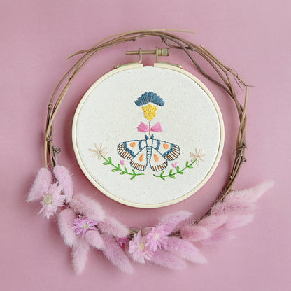 Kit de broderie | Le papillon