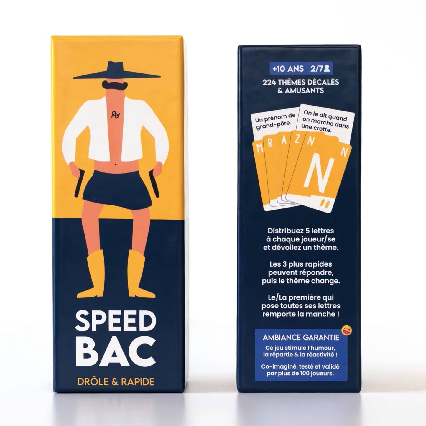 Party game | Speedbac | Yellow version
