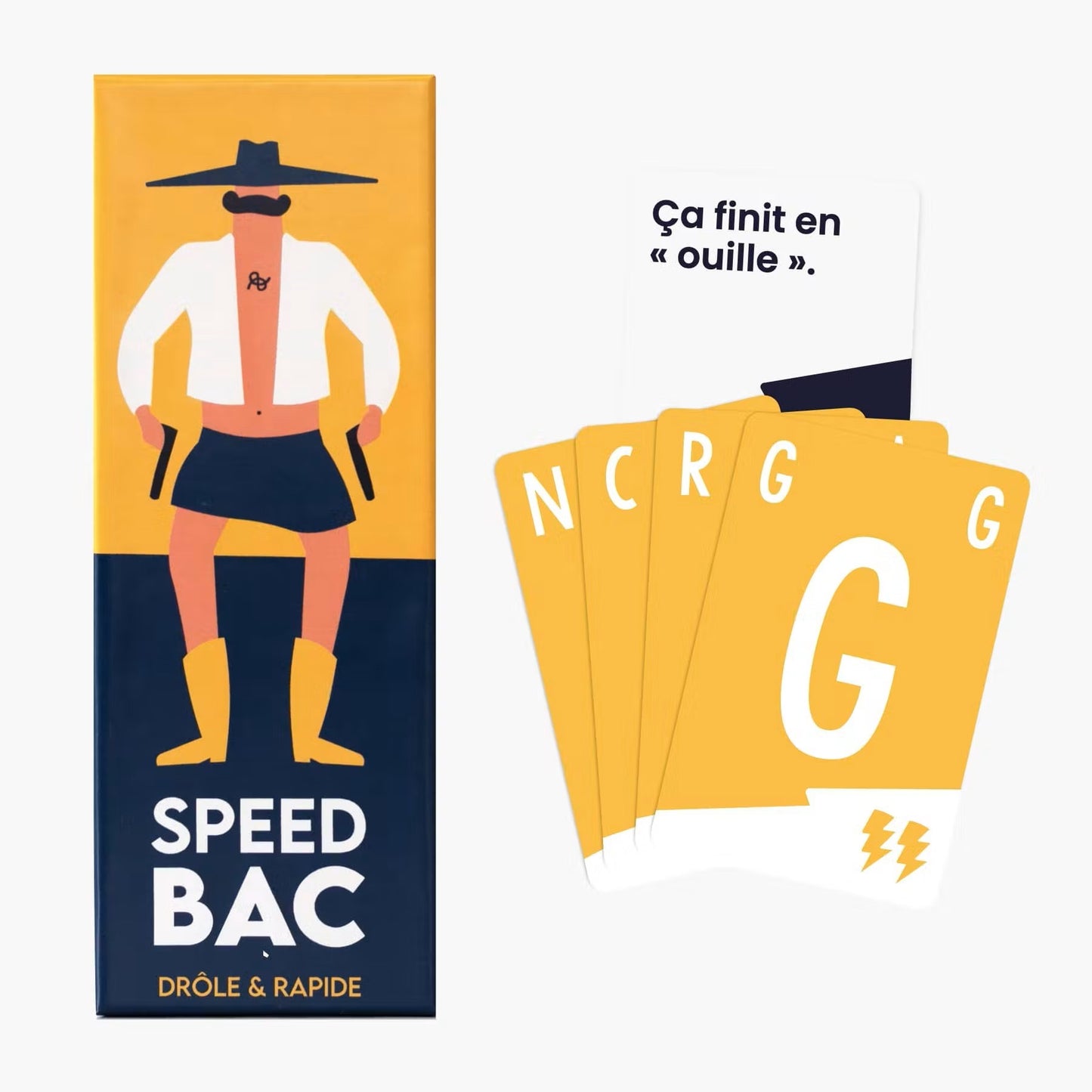 Party game | Speedbac | Yellow version
