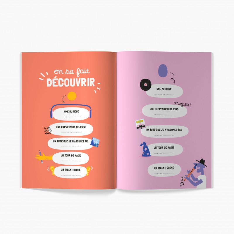 Livre à compléter | Mon parrain, ma marraine à moi !