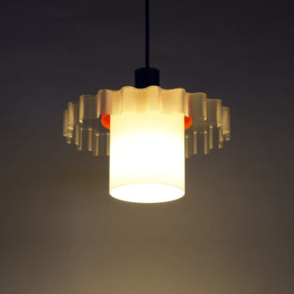Lampe Gigi | Orange et bleu