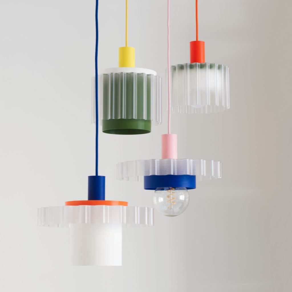 Lampe Gigi | Kaki et jaune