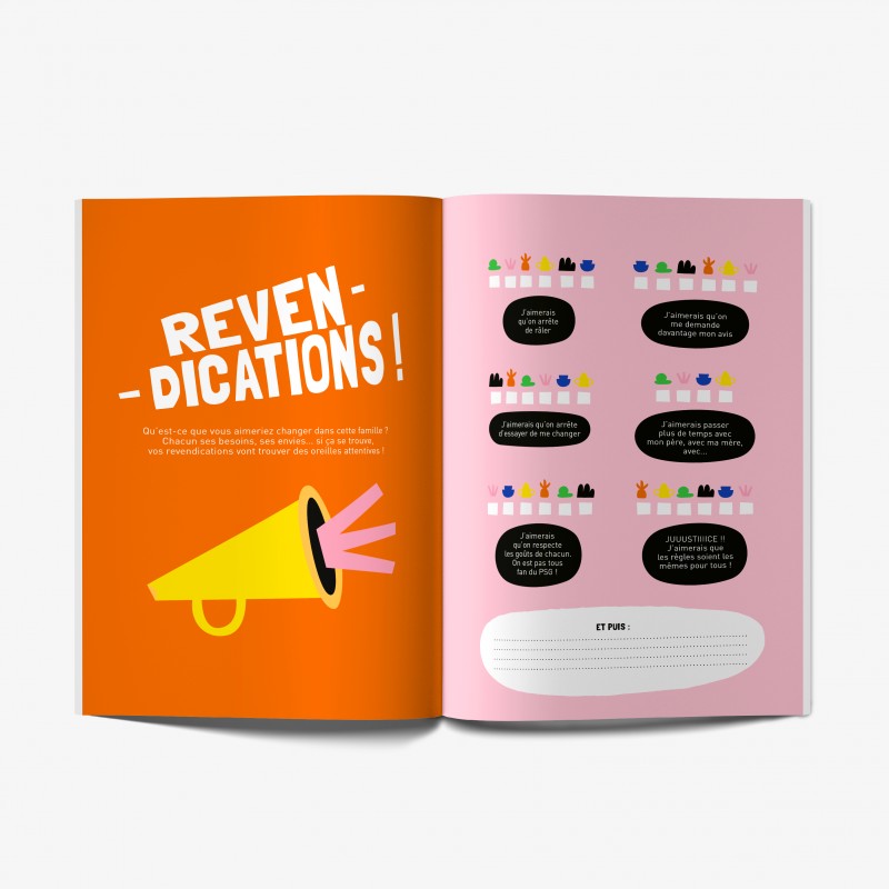 Livre à compléter | Ma tribu recomposée