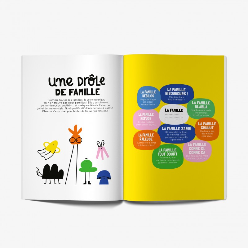 Livre à compléter | Ma tribu recomposée