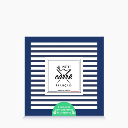 Coffret de 6 lingettes lavables | La marinière