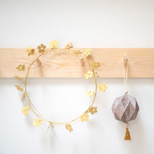 Wired Crown | Wax flowers