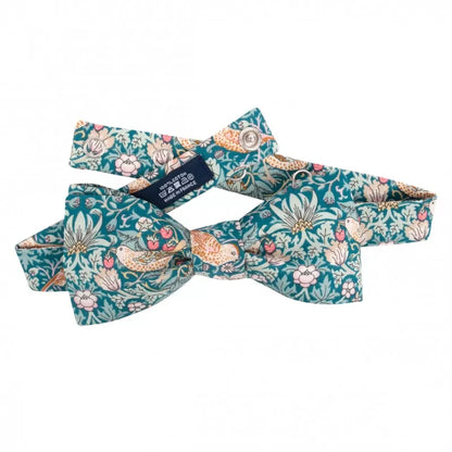 Nœud papillon | Liberty Strawberry Thief Emeraude