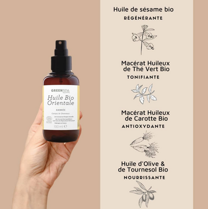 Huile bio orientale | Ambrée