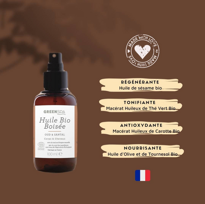 Organic woody oil | Oud &amp; Sandalwood