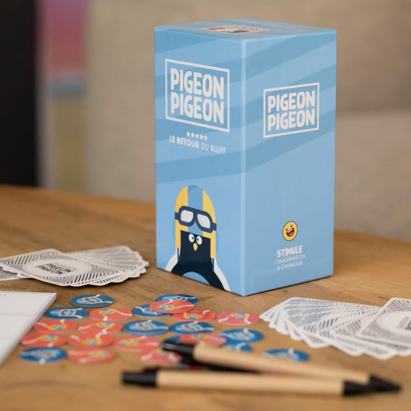 Jeu de société | Pigeon Pigeon | Version bleue