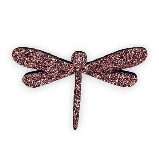 Pin's feutrine pailletée | Libellule