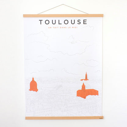 Porte-affiche | Hêtre massif
