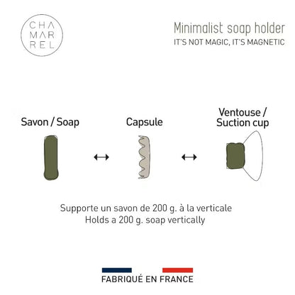 Porte-savon aimanté | Chamarrel