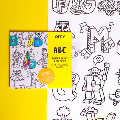 Giant coloring poster | ABC