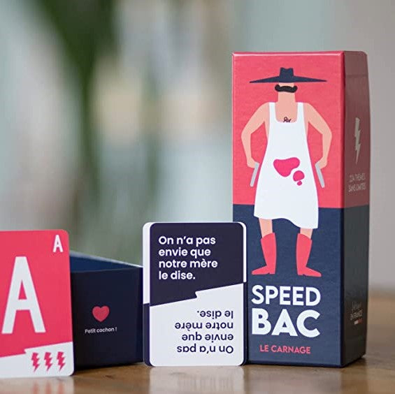 Jeu d'ambiance | Speedbac | Version rouge