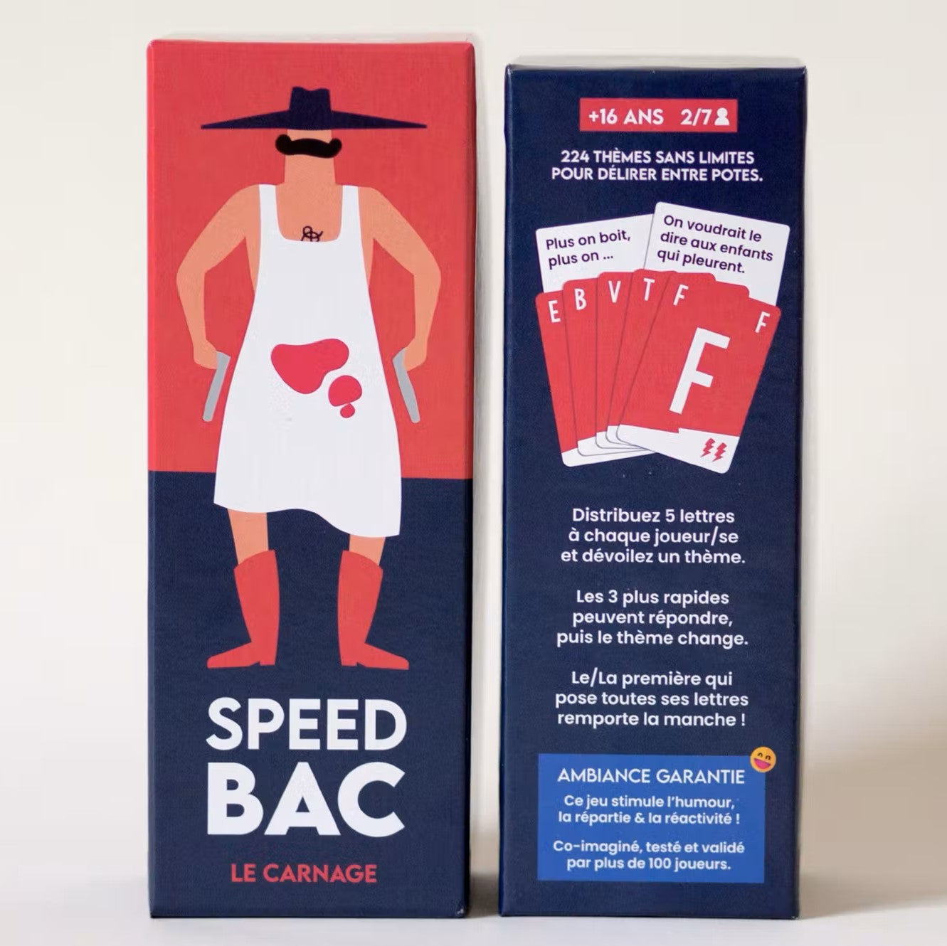 Jeu d'ambiance | Speedbac | Version rouge