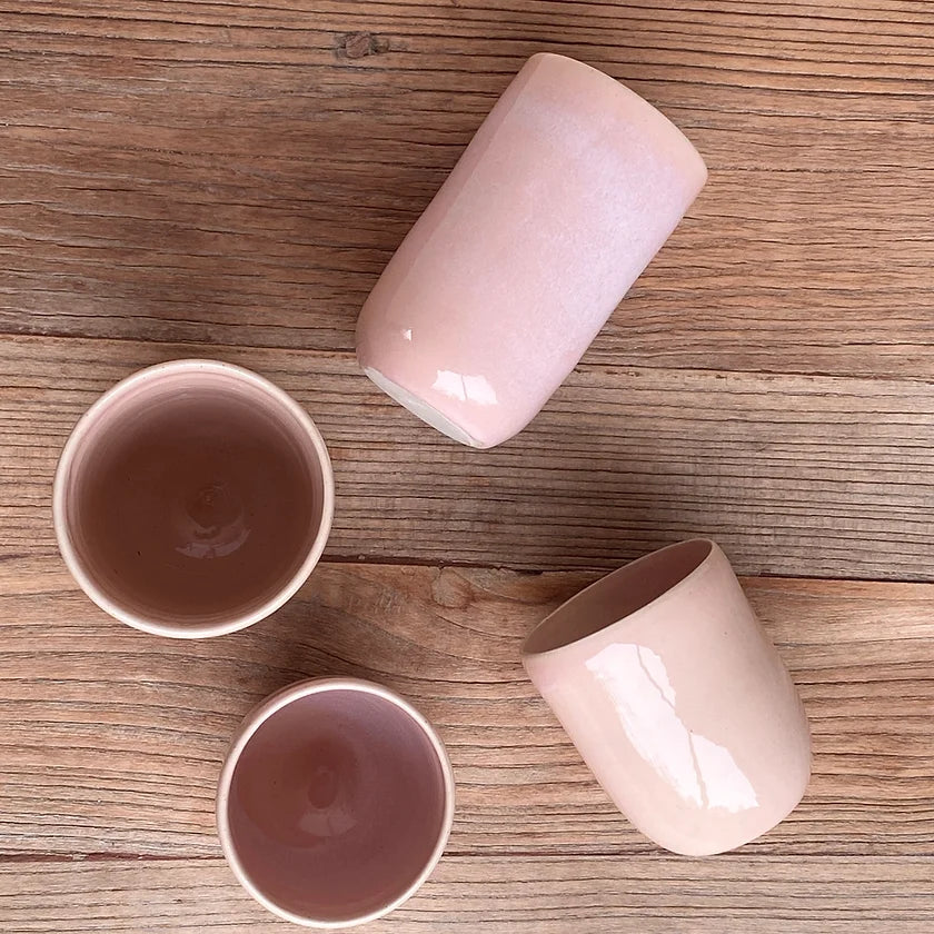 Stoneware mug | Powdery pink